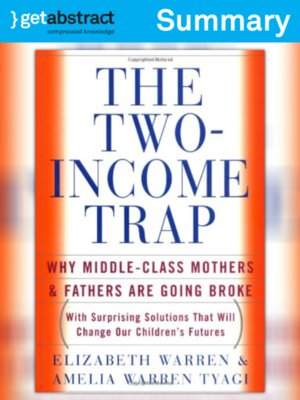 cover image of The Two-Income Trap (Summary)